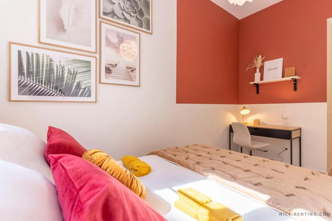 Appartement Nice Renting - Bavastro - Luxurious Loft - 2 Bedroom - Ac - Balcony - Trendy Neighborhood